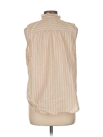 Ann Taylor Sleeveless Button-Down Shirt (view 2)