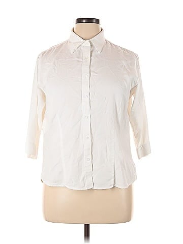 Fitzwell 3/4 Sleeve Button-Down Shirt (view 1)