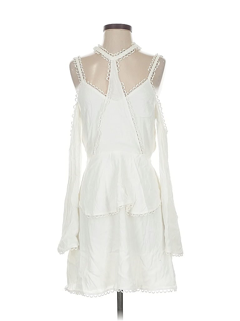 Pre-owned Elliatt Cocktail Dress In White