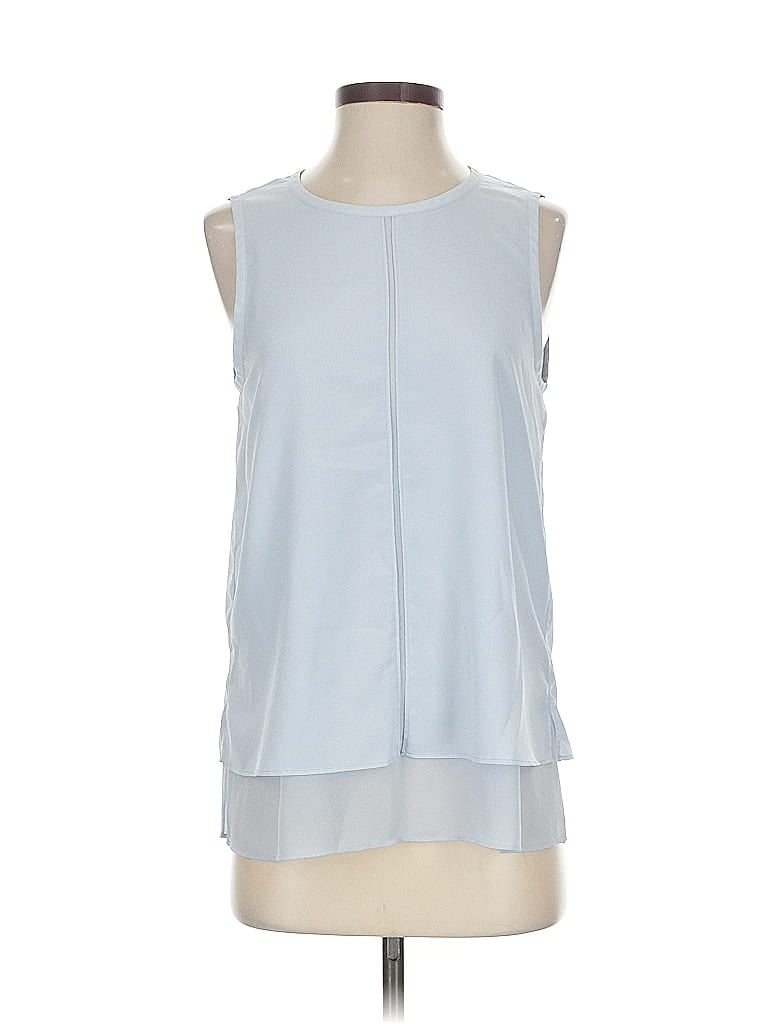Click to view more detailed imagery on our partner's website Pre-owned Club Monaco Sleeveless Blouse In Blue