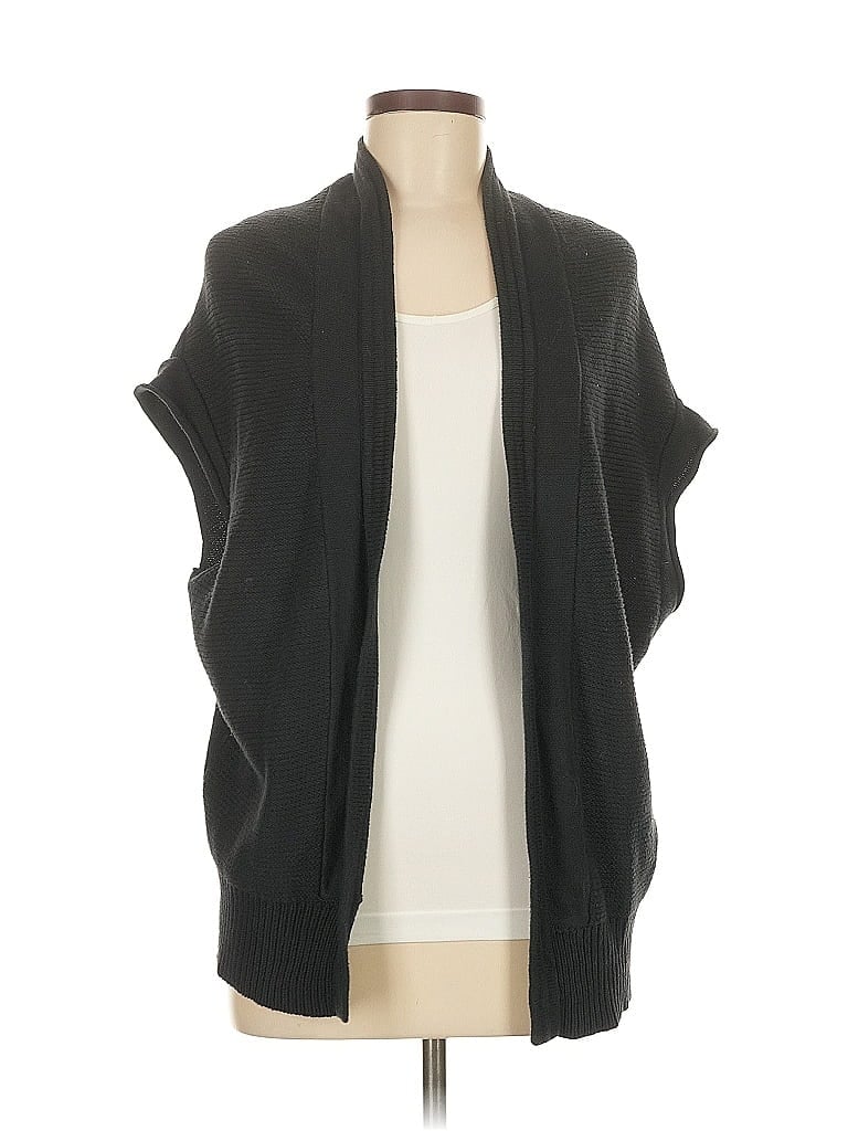 Pre-owned Michael Michael Kors Cardigan Sweater In Black