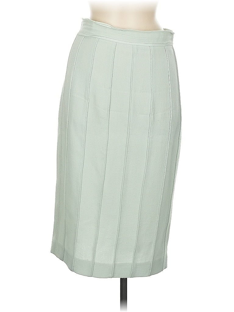 Amelia Toro 100% Wool Green Wool Skirt Size 8 - photo 1