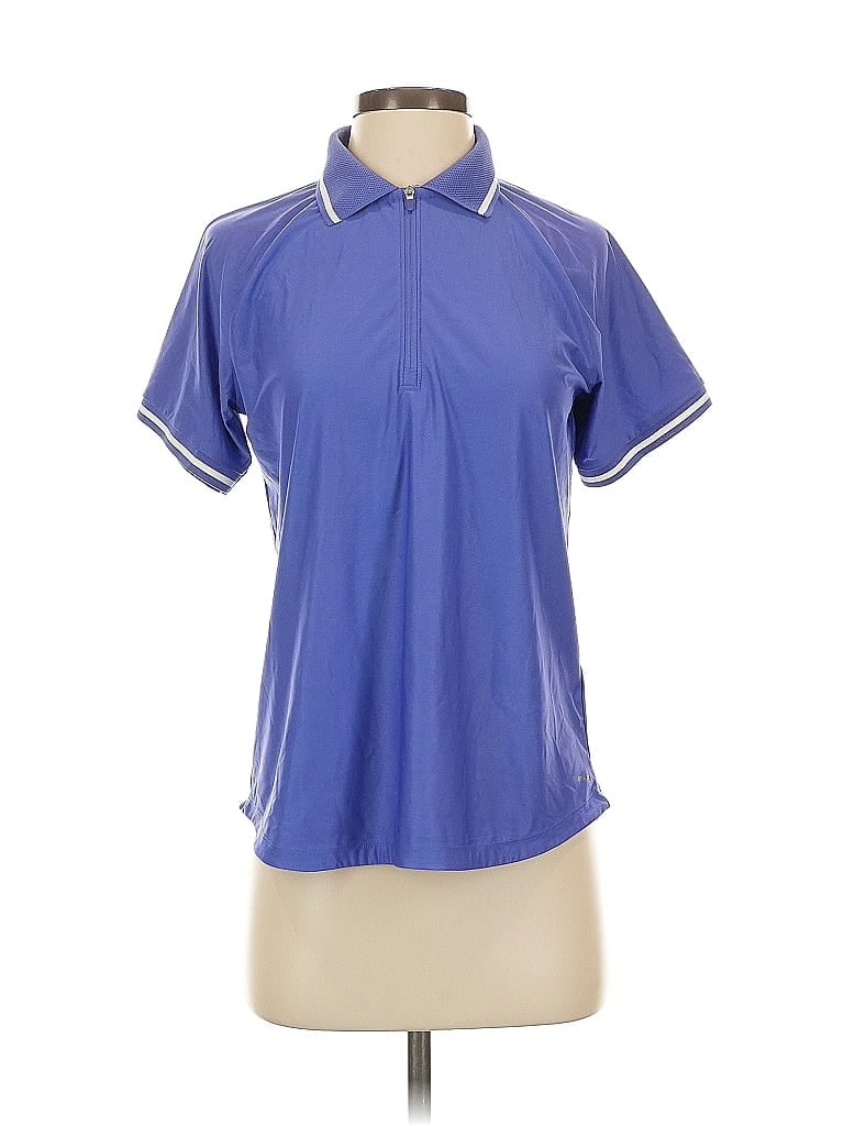 Pre-owned Mondetta Short Sleeve Polo Shirt In Blue