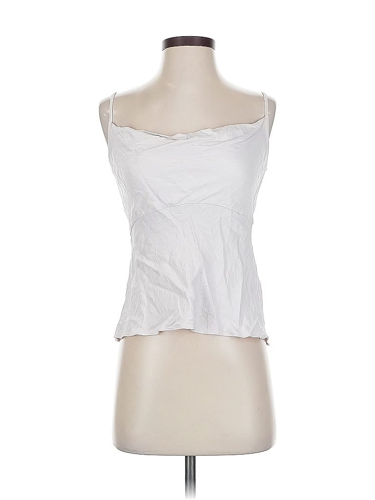 Pre-owned By Anthropologie Sleeveless Blouse In White