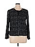 Worth New York Tweed Black Jacket Size 14 - photo 1