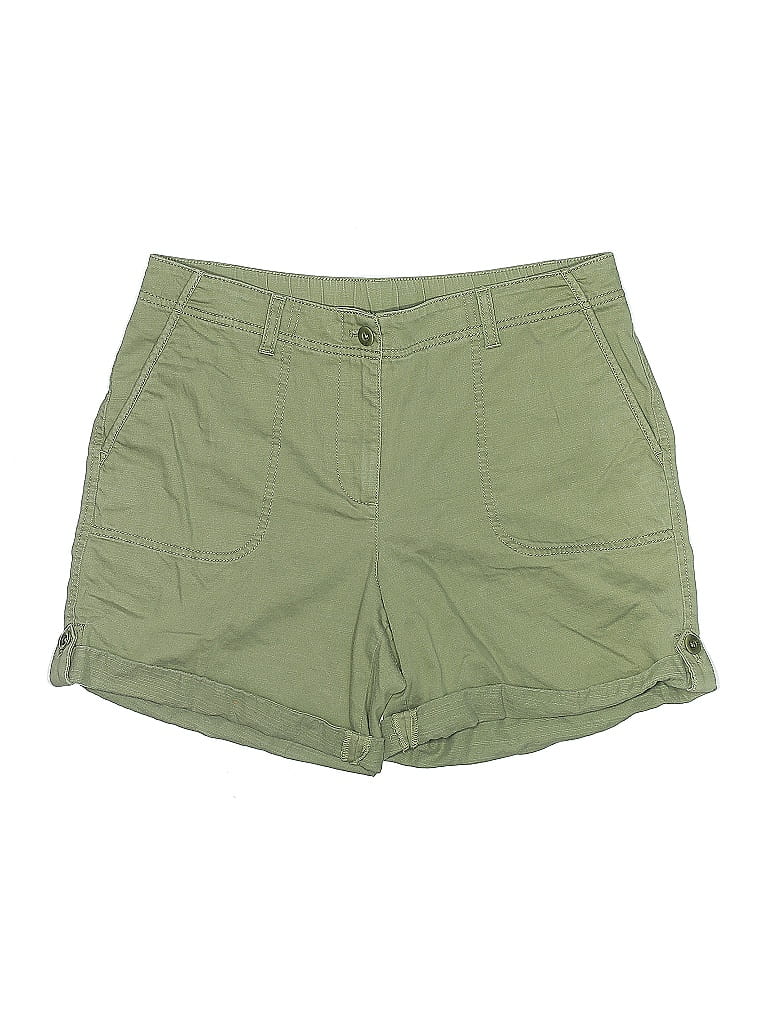 Click to view more detailed imagery on our partner's website Pre-owned Talbots Khaki Shorts In Green