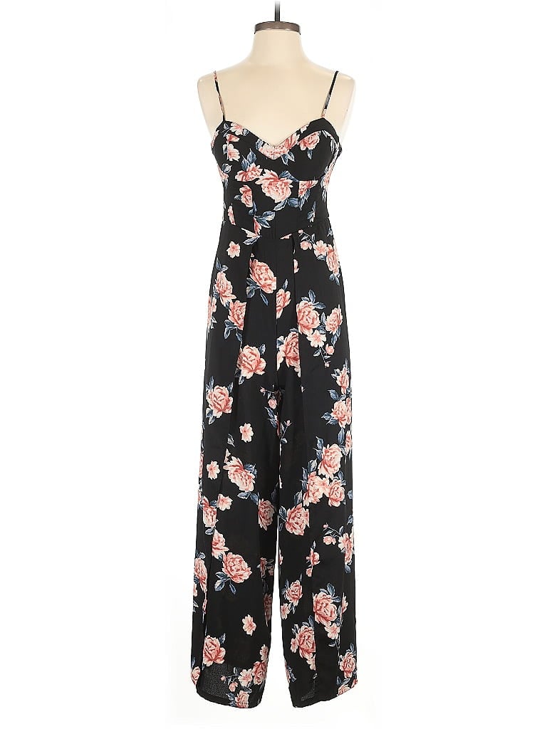 Pre-owned Xhilaration Jumpsuit In Black