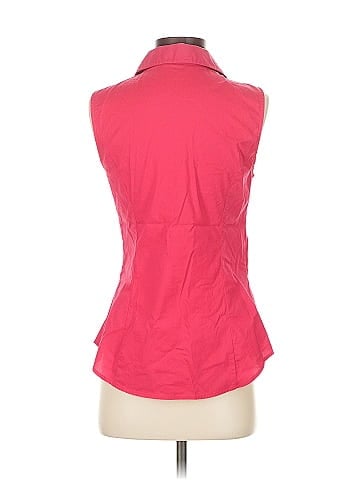 Express Design Studio Sleeveless Button-Down Shirt (view 2)