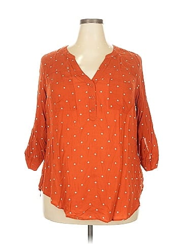 Torrid 3/4 Sleeve Blouse (view 1)