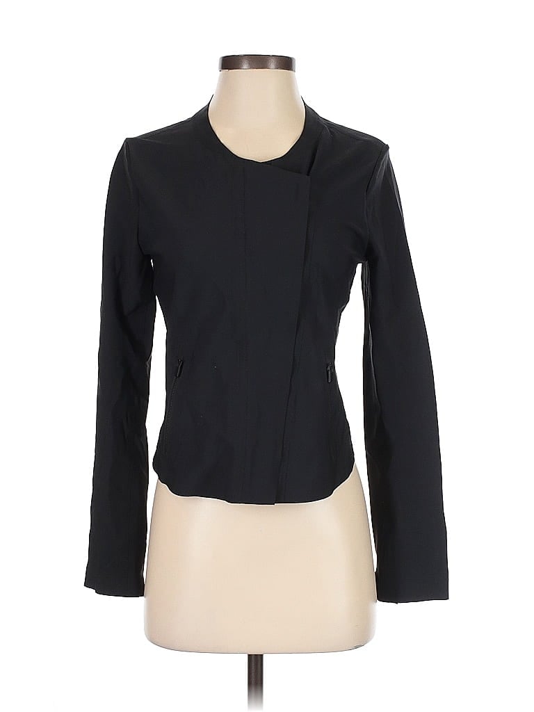Click to view more detailed imagery on our partner's website Pre-owned Athleta Blazer Jacket In Black