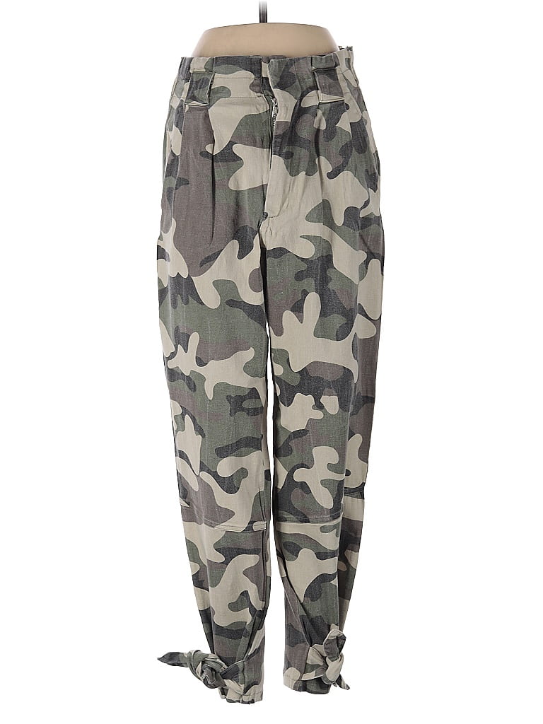 Pre-owned Fashion Nova Cargo Pants In Green