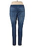 LOGO by Lori Goldstein Blue Jeggings Size 16 - photo 2