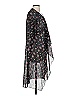 Lularoe 100% Polyester Black Kimono Size S - photo 4