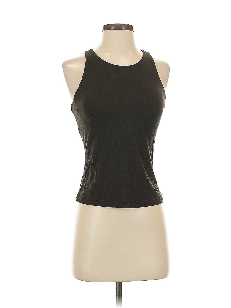 Click to view more detailed imagery on our partner's website Pre-owned Frankly Apparel Tank Top Black Solid Pattern Crew Neck Tops