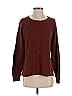 Peruvian Connection 100% Cotton Burgundy Pullover Sweater Size S - photo 1