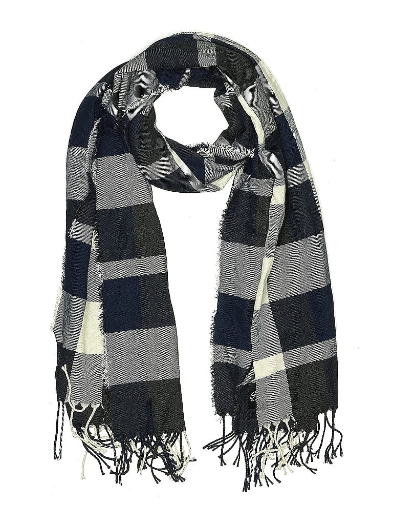 Pre-owned Assorted Brands Scarf In Blue