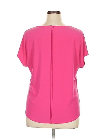 Bar III Short Sleeve Blouse (view 2)