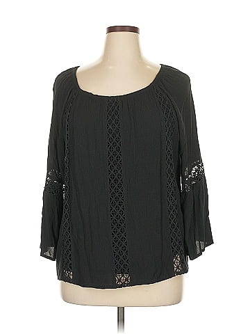 Karen Kane 3/4 Sleeve Blouse (view 1)