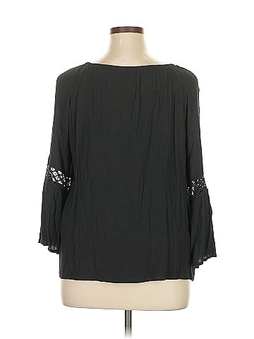 Karen Kane 3/4 Sleeve Blouse (view 2)