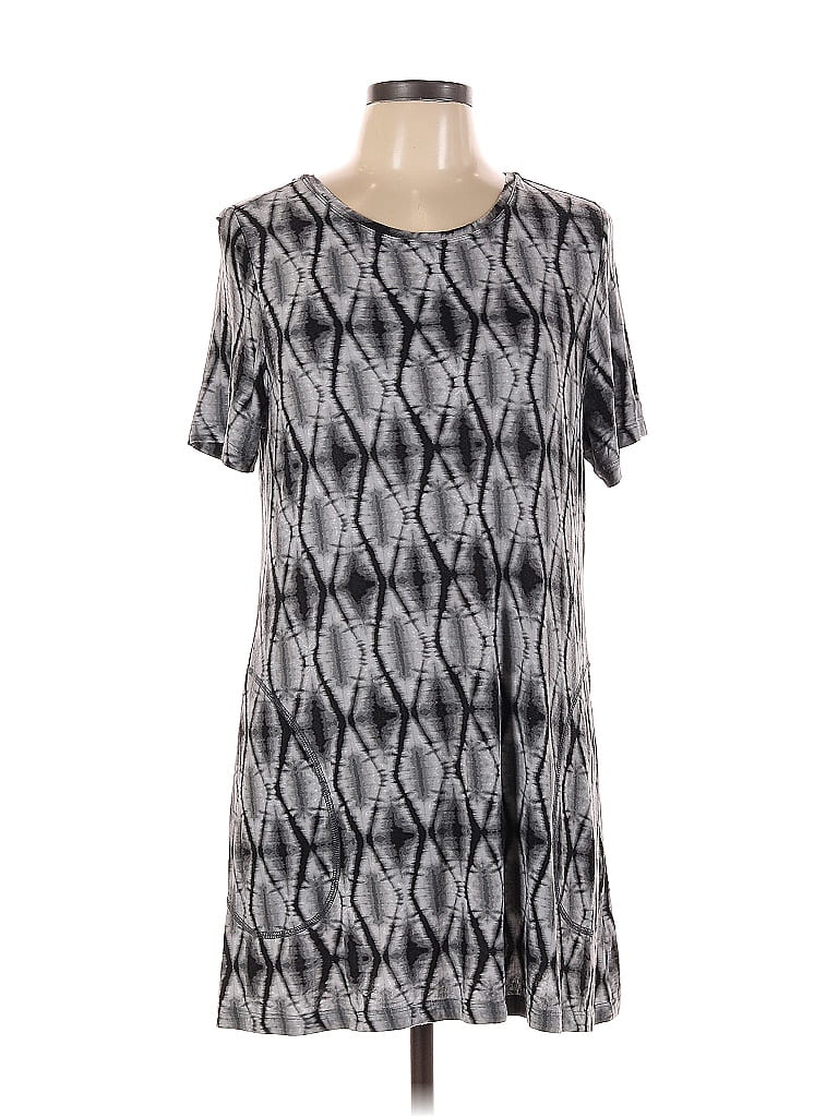 Pre-owned Logo By Lori Goldstein Short Sleeve T-shirt In Gray