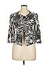 Kenar Black 3/4 Sleeve Blouse Size 14 - photo 1