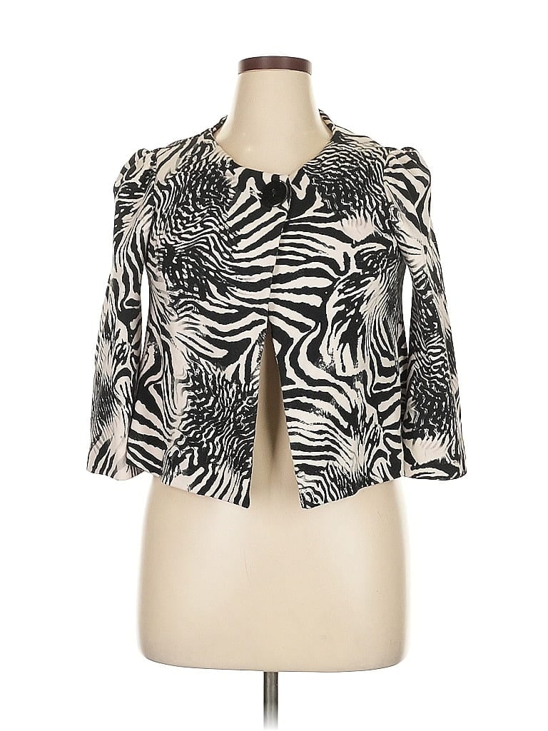 Kenar Black 3/4 Sleeve Blouse Size 14 - photo 1