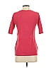 Susan Graver Argyle Red 3/4 Sleeve T-Shirt Size XS - photo 2