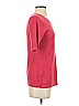 Susan Graver Argyle Red 3/4 Sleeve T-Shirt Size XS - photo 3