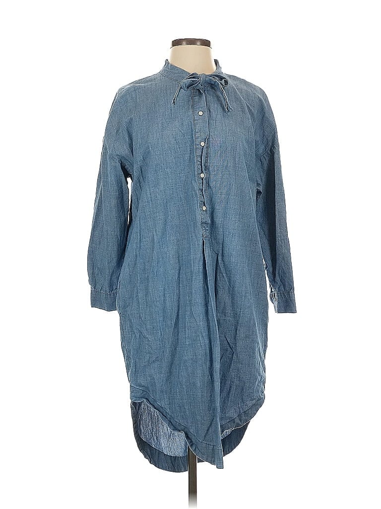 Click to view more detailed imagery on our partner's website Pre-owned Trafaluc By Zara Casual Dress In Blue