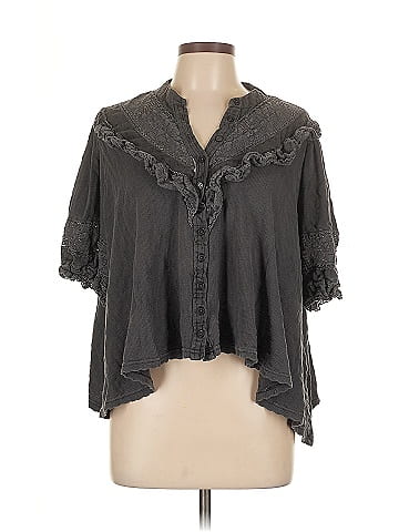 Free People 3/4 Sleeve Blouse (view 1)