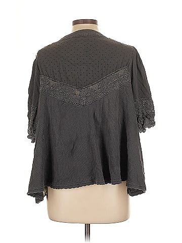 Free People 3/4 Sleeve Blouse (view 2)