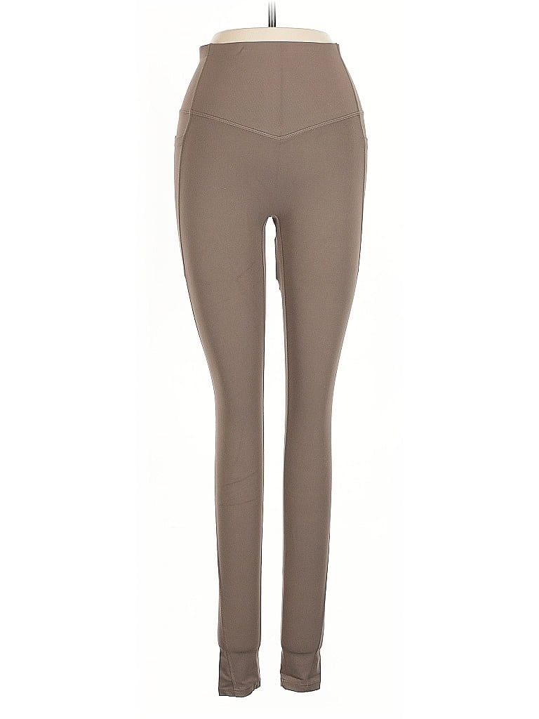 Halara Brown Active Pants Size XS - photo 1