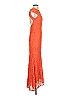 ML Monique Lhuillier Orange Cocktail Dress Size 4 - photo 3
