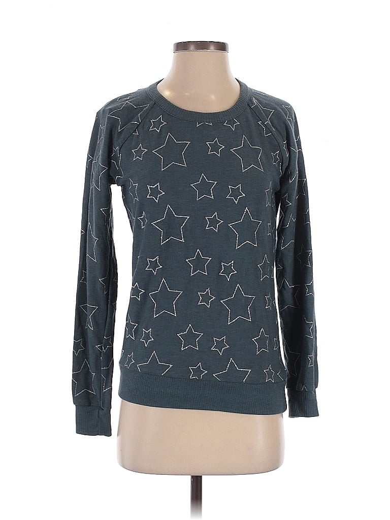 Pre-owned Chaser Pullover Sweater In Blue