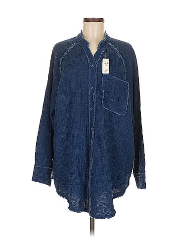 Aerie Long Sleeve Button-Down Shirt (view 1)