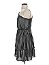 Derek Lam Collective 100% Polyester Metallic Gray Silver Cocktail Dress Size EU (IT) 36 / US 0 - photo 5