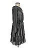 Derek Lam Collective 100% Polyester Metallic Gray Silver Cocktail Dress Size EU (IT) 36 / US 0 - photo 4