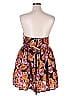 Maticevski 100% Polyester Floral Orange Black Cocktail Dress Size XL - photo 2