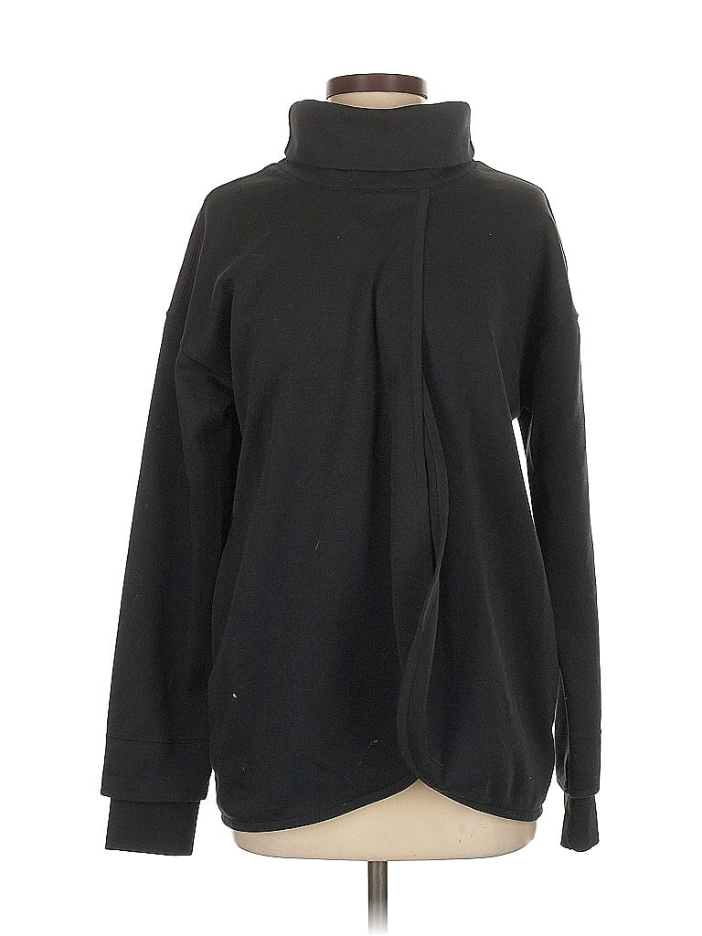 Pre-owned Nike Turtleneck Sweater In Black