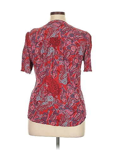 MASON & BELLE Short Sleeve Blouse (view 2)