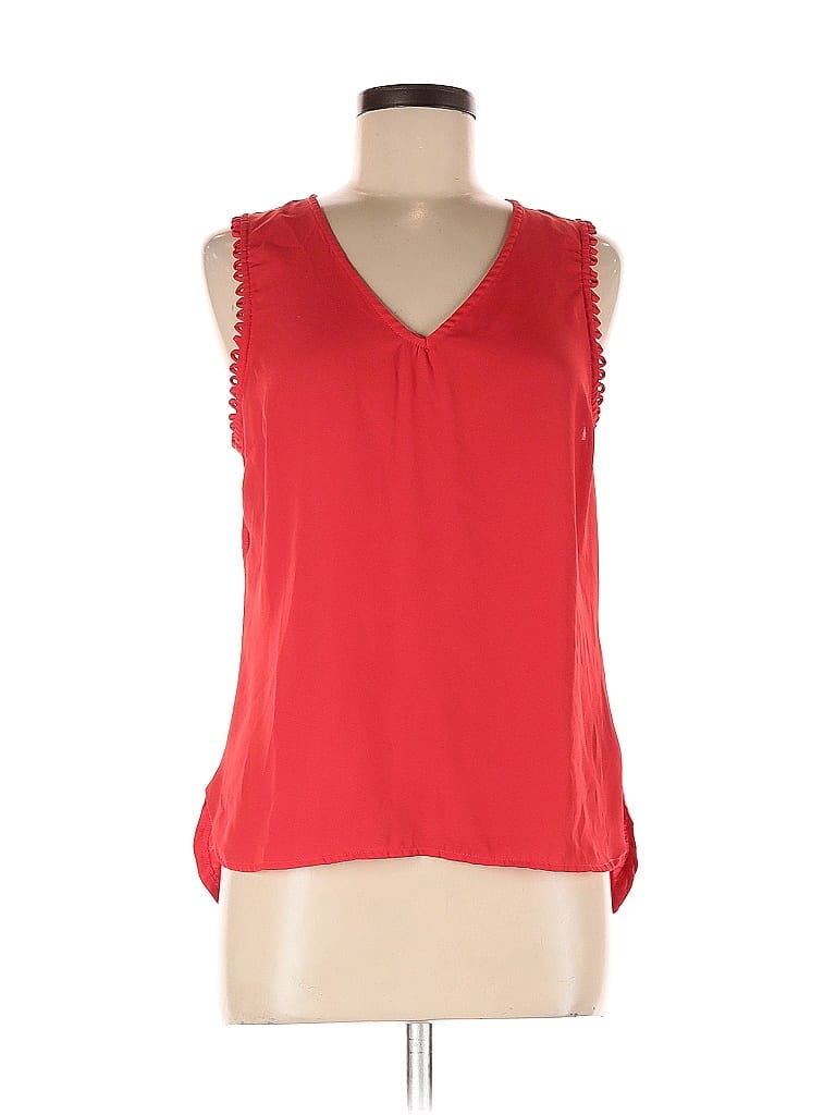 Pre-owned A New Day Sleeveless Blouse In Red