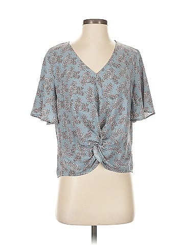 Ann Taylor LOFT Outlet Short Sleeve Blouse (view 1)