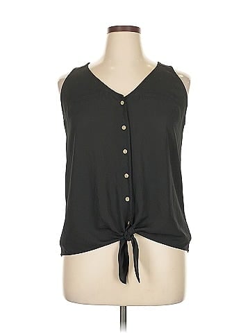 Fortune + Ivy Sleeveless Blouse (view 1)