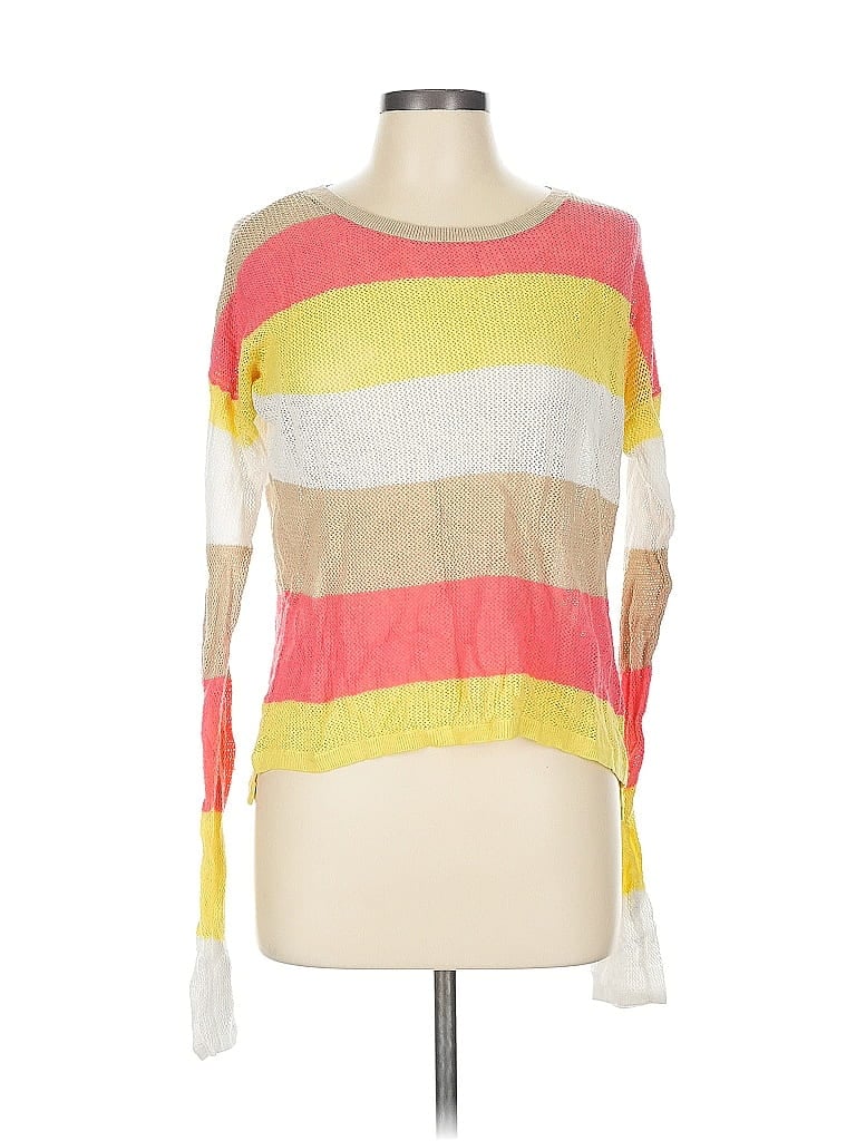 LAUNDRY BY SHELLI SEGAL Pre-owned 3/4 Sleeve T-shirt In Pink