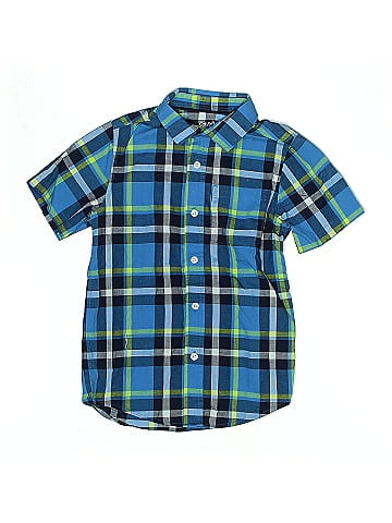 Cat & Jack Short Sleeve Button-Down Shirt (view 1)