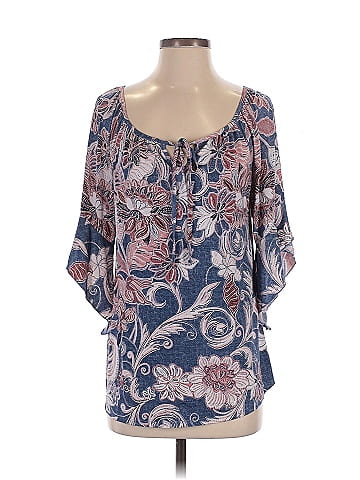 Espresso 3/4 Sleeve Blouse (view 1)