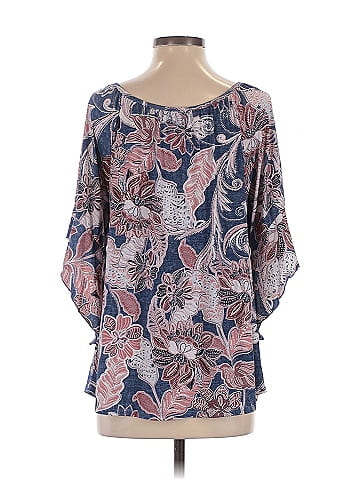 Espresso 3/4 Sleeve Blouse (view 2)