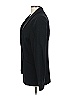 Le Suit 100% Polyester Black Blazer Size 10 - photo 5