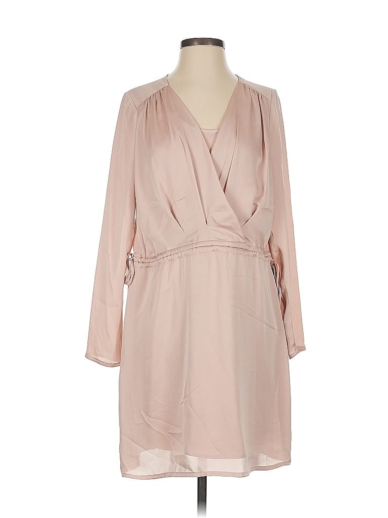 Pre-owned Bcbgmaxazria Casual Dress In Brown