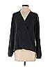 Drew Black Gray Long Sleeve Blouse Size S - photo 1